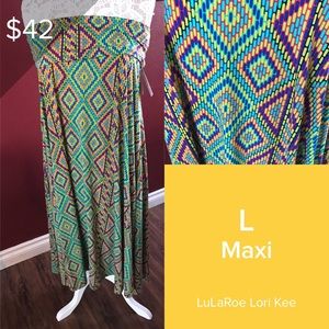 LuLaRoe Maxi Skirt